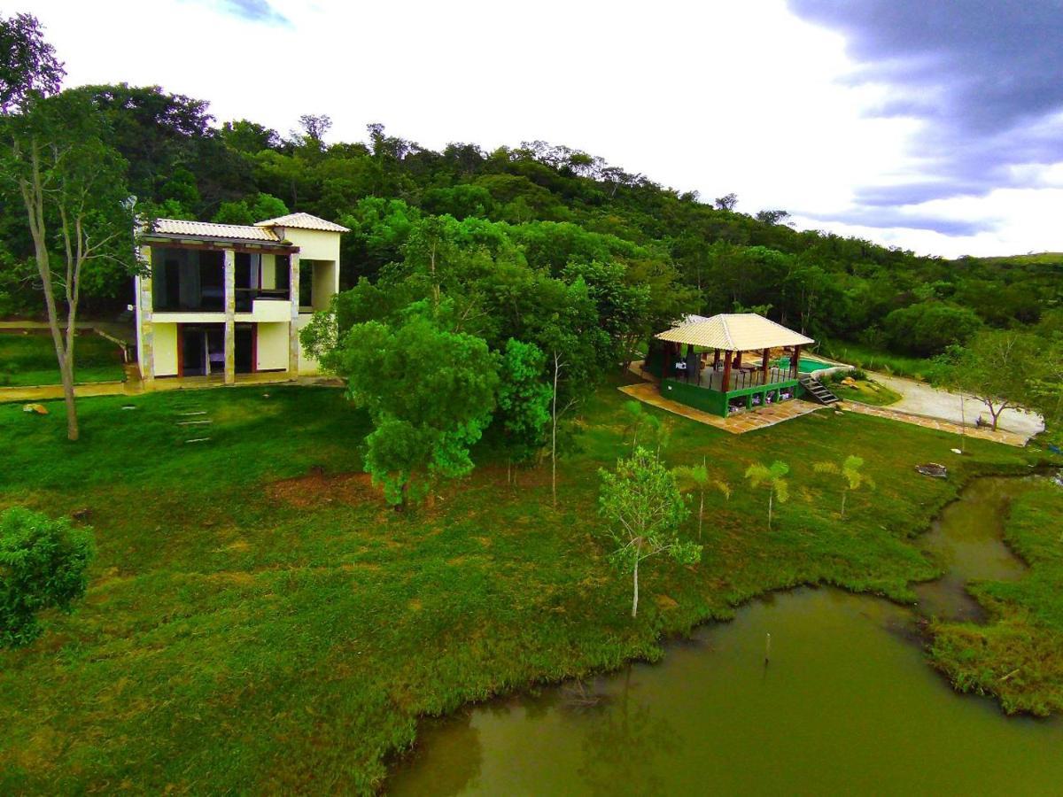 Chale Defronte Lagoa Na Serra Do Cipo Proximo A Cachoeira Grande, Cachoeira Do Pedrao E Cachoeira Veu Da Noiva ジャボチカトゥバス エクステリア 写真